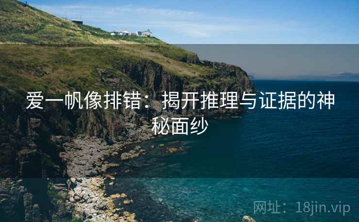爱一帆像排错：揭开推理与证据的神秘面纱